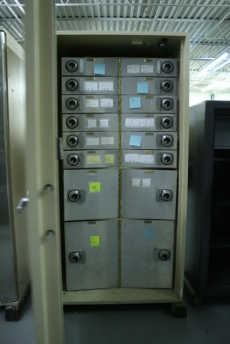 Used TL15 Large Bank or Pawn Box High Security Safe Left Hand
